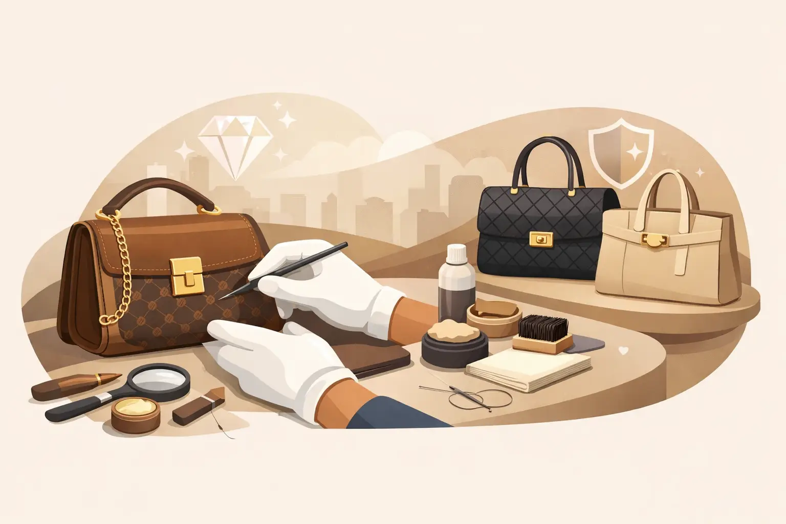 Read more about the article Luxury Handbag Repair Service That Preserves Value