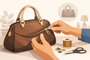 Premium Handbag Zipper Repair Done Right